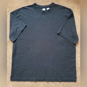 Men's Burma Bibas Short Sleeve Tee Shirt Black Size Large